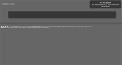 Desktop Screenshot of metager.org