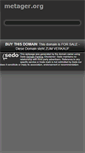 Mobile Screenshot of metager.org