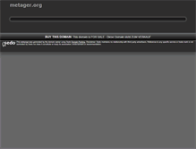 Tablet Screenshot of metager.org